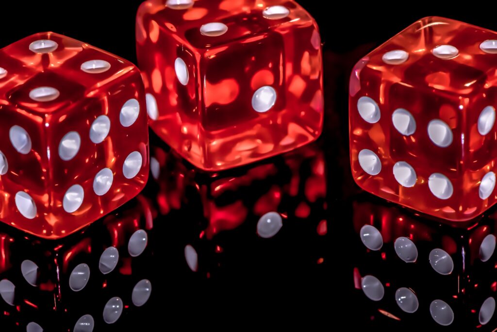 picture of dice for probability